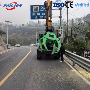 Pince à bois rotative à 360 degrés pour excavatrice de 6 tonnes, à entraînement par engrenages, pour usage forestier et de construction - Product Image 4