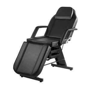Masaje facial Spa Altura ajustable Salón <span class=keywords><strong>de</strong></span> belleza <span class=keywords><strong>Centro</strong></span> Cama facial plegable con silla - Product Image 5