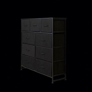 Living Room Fabric Cabinets Durable Stainless Steel MDF Modern Freestanding Panel <b>Pine</b> Various Color Sample Support Fabric - Product Image 5