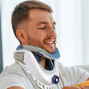 टेक प्यार Jx3 गर्दन दर्द राहत और मांसपेशियों में छूट के लिए ब्रेस सर्वाइकल कॉलर कॉलर कॉलर - Product Image 1