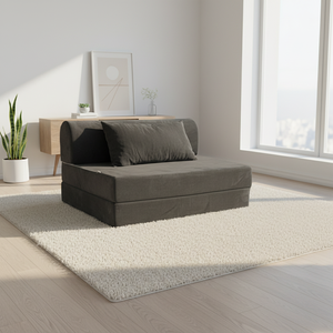 Ghế <span class=keywords><strong>sofa</strong></span> giường gấp gọn hiện đại, mút nhớt nén chân không, không khung xương, dành cho căn hộ, phòng khách, đọc sách, ghế dài thư giãn - Product Image 1