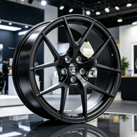Jantes en alliage forgé de 18, 19, 20 et 21 pouces, 5x112, 5x120, 5x130, noires, pour Mercedes-Benz, BMW, Land Rover, Porsche