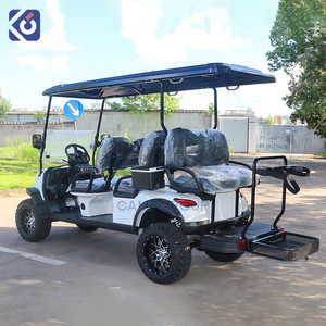 Tùy Chỉnh Đ<span class=keywords><strong>i</strong></span>ện 72 Volt <span class=keywords><strong>4</strong></span> 6 Chỗ Ngồ<span class=keywords><strong>i</strong></span> Đường Phố Pháp Lý Golf Cart Off Road Câu Lạc Bộ Xe 5000W AC Động Cơ Pin Lithium Golf Buggy - Product Image 5