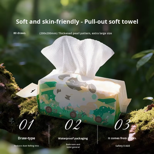 Travel Face Towel Paper Soft Towel Household Hanging Drawn <strong>Type</strong> Thickened Disposable Face <strong>Wipe</strong> Wholesale - Product Image 3