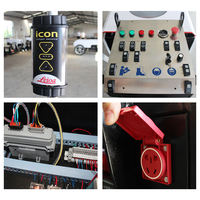 Outils de construction à haute efficacité plaque de sol vibrante Machine pavage nivellement Laser repassage 1 an PLC pour la construction