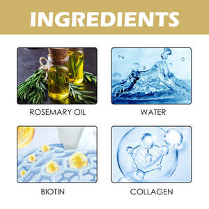 Producto de Cuidado Personal Aceite Orgánico Nutritivo y Reparador para el Crecimiento de la Barba Tratamiento Anticaída - Product Image 5