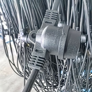 LED Poultry <b>Light</b> E27 Waterproof Lamp Holder Warm White 50000 Hours Plastic Body 120 Lm/W Ra80 - Product Image 3