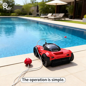 Water Crown M8 High Quality Eco-Friendly Pool Robotic Cleaner Automatic Pool Vacuum <b>Robot</b> Dual Motors <b>Remote</b> <b>Control</b> for - Product Image 3