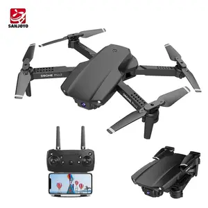 E99 Droneแบบพับได้ยาวDronesแบบDual 4KและGps E99 Pro Drone Professional Dualกล้อง