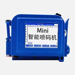 Multi Language Small Smart Label Plastic Bottles Bags Portable Logo expiry date code printer mini digital printing machine