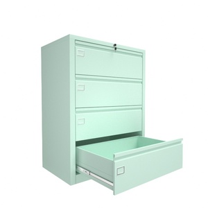 Kim loại thép 4 ngăn kéo rộng bên tập tin Tủ Ngăn Kéo hồ sơ lưu trữ tủ tủ - Product Image 2