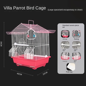 Externe cupvogelkooi Bago Papegaai Xuan Feng Tijgerhuid Pioenroos Parel Huisdierbenodigdheden Sier - Product Image 4