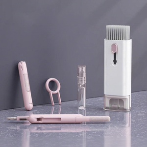 Kit de Limpieza 7 en 1, Cepillo para Limpiar el Teclado de la Computadora, Bolígrafo de Limpieza para Auriculares, Extractor de Teclas para AirPods, iPhone, Juego de Herramientas de Limpieza - Product Image 3