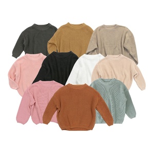 Suéter Holgado de Punto para Niñas, Estilo Informal, Cómodo, para Otoño - Product Image 4