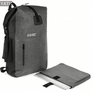 맞춤형 30L PVC 롤탑 방수 내마모성 접이식 배낭 (다이빙, 수영, 하이킹, 암벽등반, 아웃도어용) - Product Image 1