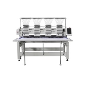 Máquina de Bordar Plana de Cuatro Cabezas de Alta Calidad, Nueva, Máquina Computarizada para Bordar Gorras con Motor - Product Image 1