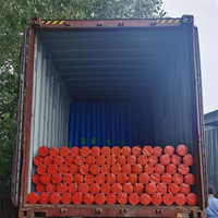 Rouleau de bâche en PEHD 2m x 100m, imperméable, résistant, en plastique tissé, technique, résistant à l'eau et aux UV