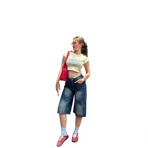 Jeans droits unisexes de haute qualité du Vietnam - DENIM bleu respirant et imperméable, Ajustement parfait, Flatteur pour TOUTES LES TAILLES - Product Image 1