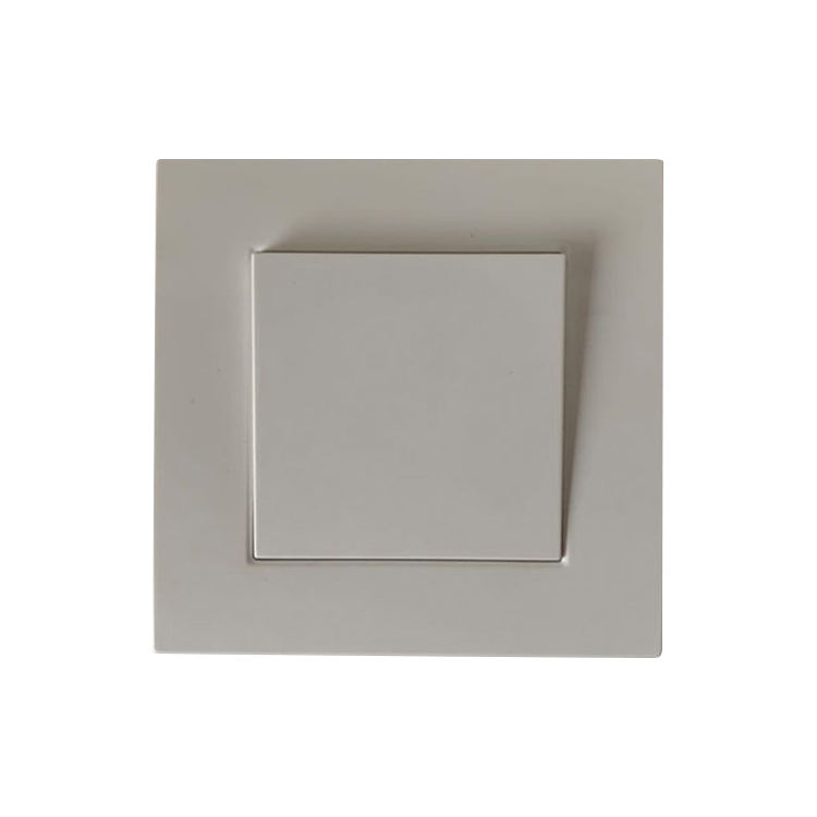 EU Standard 10A Small Size One Gang One Way Switch Wall Switch