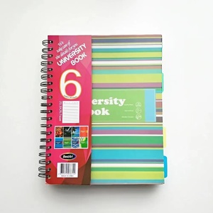 Forniture per ufficio di alta qualità PP copertina diario stampa di taccuino con organizzatore rilegatura a spirale studente libro universitario - Product Image 4