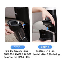 Brosse rotative et filtre HEPA pour aspirateur sans fil Tineco Floor One S5 S6 S7 Artist S9, pièces de rechange pour aspirateur à main, accessoires pour aspirateur humide et sec
