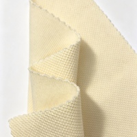 Tissu Scuba en Mélange Coton Modal Polyester Élasthanne, 320 GSM, Extensible, Simple Face, Type Piqué, pour Sweat-shirt et Vêtements de Sport
