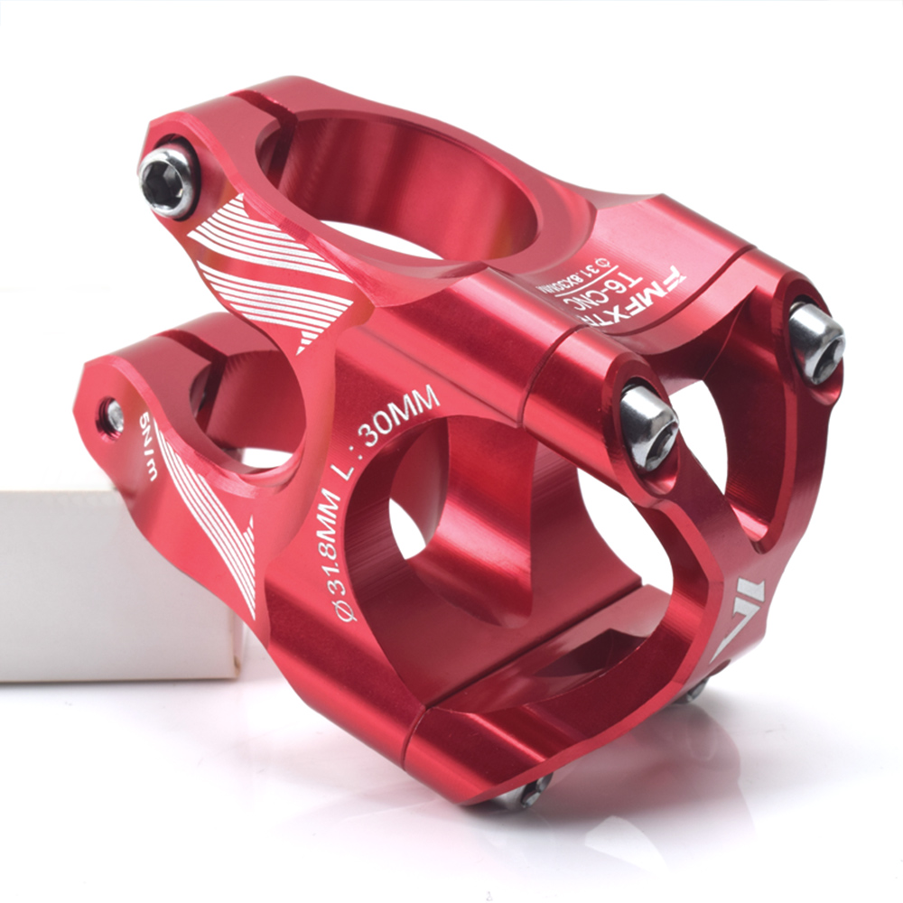 FMFXTRA CNC Machined MTB Stem, 6061-T6 Aluminum, 31.8mm, Off