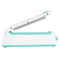 Machine de scellage thermique semi-automatique Zequan 200 mm pour sacs en papier pour boissons et aliments, scelleuse à impulsion