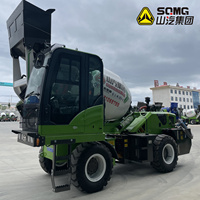SQMG Petit camion malaxeur à béton autochargeur de 2,6 m³, camion malaxeur à béton vendu directement de l'usine
