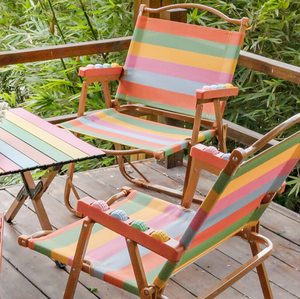 Silla Plegable de Playa para <span class=keywords><strong>Camping</strong></span>, Portátil, con Marco de Acero al Carbono, Asiento de Terylene, con Ruedas y Mango de Masaje, para Viajes - Product Image 5