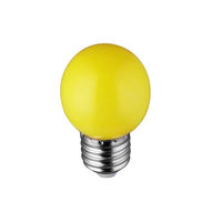 Ampoule LED 1W G45 en Aluminium, prix d'usine, rouge, bleu, vert, couvercle multicolore, éclairage d'ambiance décoratif