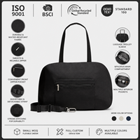 Sac de sport et de voyage 3-en-1 City Essentials 25L, en tissu résistant à l'eau, avec compartiment rembourré pour ordinateur portable, en polyester, design léger