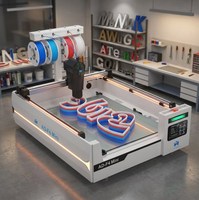 Offre Spéciale Mingda : Imprimante 3D Grand Format à Plateau Chauffant 800 mm pour Lettres Canal et Plastique