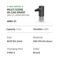 Mini diffuseur d'arômes sans fil électrique à brancher sur prise murale, nouveau modèle en vente, diffuseur d'arômes sans eau pour voiture avec batterie