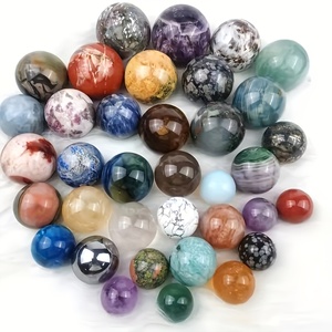 Sfera di Quarzo Trasparente Lucidata all'Ingrosso, Sfera di Cristallo di Quarzo Rosa per Arredamento Casa, Feng Shui, Regalo Unico per le Feste - Product Image 2