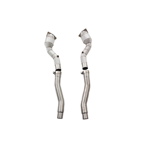Tubo de Escape de Acero Inoxidable de Alto Flujo ING Ferrari para Ferrari <span class=keywords><strong>GTC4Lusso</strong></span> V12 con Protector de Calor, Piezas de Escape de Alta Calidad - Product Image 1