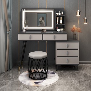 Table de toilette moderne minimaliste multifonctionnelle compacte pour le maquillage - Product Image 3