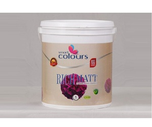 สีอิมัลชั่นเนื้อแมตต์แบบเรียบเนียนสำหรับทาภายในอาคาร เหมาะสำหรับผนังปูนซีเมนต์ คอนกรีต และผนังปูนฉาบ ให้พื้นผิวสม่ำเสมอ - Product Image 1