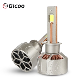 หลอดไฟหน้ารถยนต์ GICOO 240W 250000Lm H7 LED 12V ใช้ได้กับ H11 H4 9005 9006 สีขาว Canbus ป้องกันไฟแจ้งเตือนความผิดพลาด 6000K ชุดไฟหน้ารถยนต์ - Product Image 2