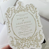 Cartes de visite personnalisées, cartes d'invitation de mariage - Vente en gros de cartes de luxe en papier coton, cartes de rappel de date personnalisées, impression numérique