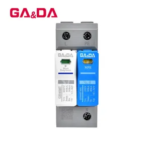 GADA G2040MT-40-80-280-1 + NPE лучший сглаживатель перепадов напряжения 10/20KA 255/280V 1 + NPE 35 мм IP20 устройство защиты от импульсных перенапряжений устройства защиты