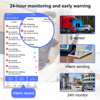 4 saluran Dashcam 4g Android 8.1 2 + 32g sistem cocok 9-36v daya memiliki Wifi Gps Remote siaran langsung Video cek di ponsel kamera mobil 4g