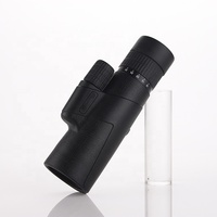 Telescopio Monocular con Zoom para exteriores, Binocular HD de vidrio ED de alta potencia con prisma Bak4, 8x42, 10x42