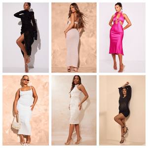 Vente en gros de vêtements pour femmes, prix bas, mode décontractée, hauts, maillots de bain, jupes, robes de soirée, robes - Product Image 2