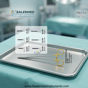 Porte-aiguilles vasculaires Ryder T.C. Profil micro-mince manuel en acier inoxydable - Product Image 2