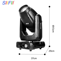 Sharpy Beam 380W 17R BSW 3IN1 LED Spot mobile et tête mobile pour Disco Party Club Bar Dj Show Stage Lighting