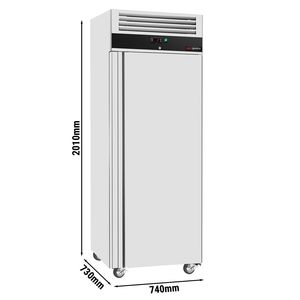 Réfrigérateur gastro GGM en acier inoxydable ECO - 600 litres - avec 1 porte - Product Image 2