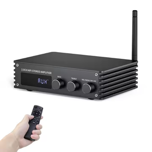 Inwa High Quality Stereo Power Home Digital Super <b>Car</b> Audio Receivers <b>Amplifier</b> Remote Control App Supported Battery Powered - Product Image 6