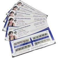 Mini Roth/MBT dentaire orthodontique métal supports Source d'alimentation manuelle