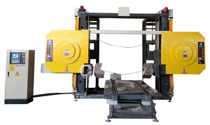 JK-2512 5-Achsen CNC Diamant-Drahtseilsäge Multifunktions-Steingravurmaschine Anpassbar 3200mm 380V 15kW Pumpenmotor PLC - Product Image 3